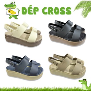 dép sandal cross đế  cao 5 cm size 35 36 37 38 39 40 chính hãng