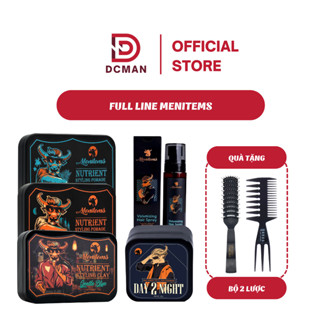 Sáp Vuốt Tóc Menitems Perfect Night, Tropical Wind, Gentle Blue 50G/100G Full Line