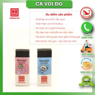 5 cái Gôm tẩy chì đen 4B Exam E02 Hồng Hà - 3538