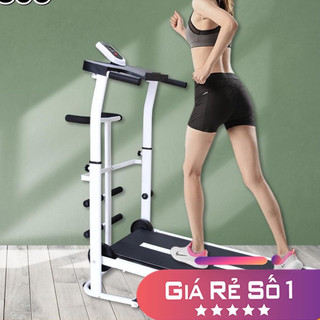 [Hàng Chính Hãng] Máy chạy bộ tại nhà, máy chạy bộ cơ cao cấp đa năng mẫu mới tặng kèm đĩa xoay eo mông tiện lợi