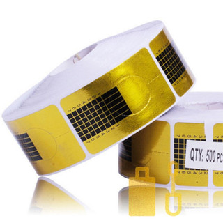 Cuộn 500 miếng form giấy nối móng-ĐỒ NAIL VIỆT
