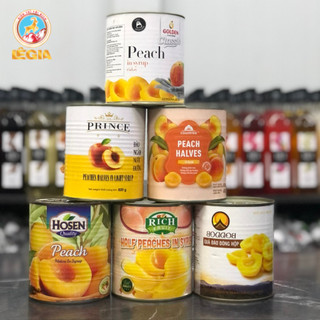 ĐÀO NGÂM ĐÓNG LON, ĐÀO NGÂM NƯỚC ĐƯỜNG CÁC LOẠI 820GR