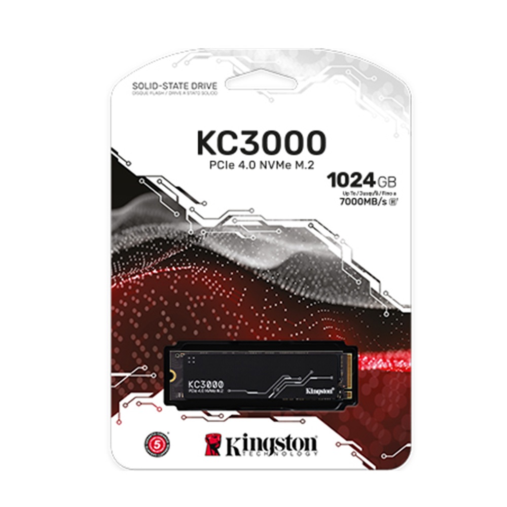 Ổ cứng SSD Kingston KC3000 512GB - 1TB - 2TB - 4TB M.2 PCIe Gen4 x4 NVMe SKC3000S | BigBuy360 - bigbuy360.vn