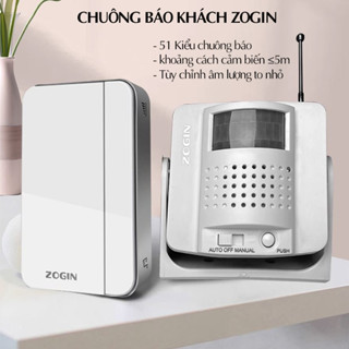 [ GIÁ SỐC ] Chuông báo khách chống trộm ZOGIN