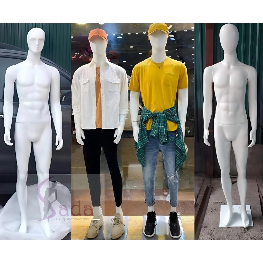 Manocanh nam nguyên con nhựa không bể không vỡ hàng đẹp giá rẻ bao phê - sada shop 2