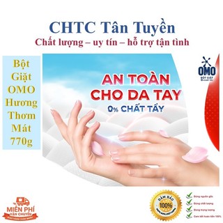 Bột giặt OMO hương thơm mát 770g