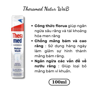 Kem đánh răng Theramed 2in1 Đức