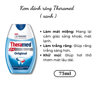Kem đánh răng Theramed 2in1 Đức