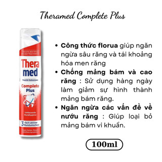 Kem đánh răng Theramed 2in1 Đức