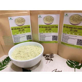 Bột đậu nành đen xanh lòng sấy lạnh siêu mịn, không biến đổi gen 1Kg-Cold dried Black Soybean Powder