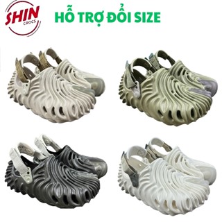 Dép Cross Pollex Sục Bít Đầu Họa Tiết Sần Sùi, Dép Crocs Sục Pollex Êm Ái Chống Trơn Trượt[ POLLEX ]
