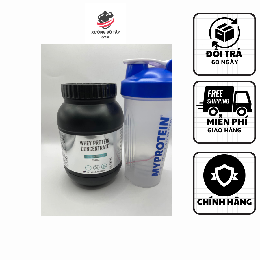 1KG WHEY PROTEIN CONCENTRATE 80% (HŨ)