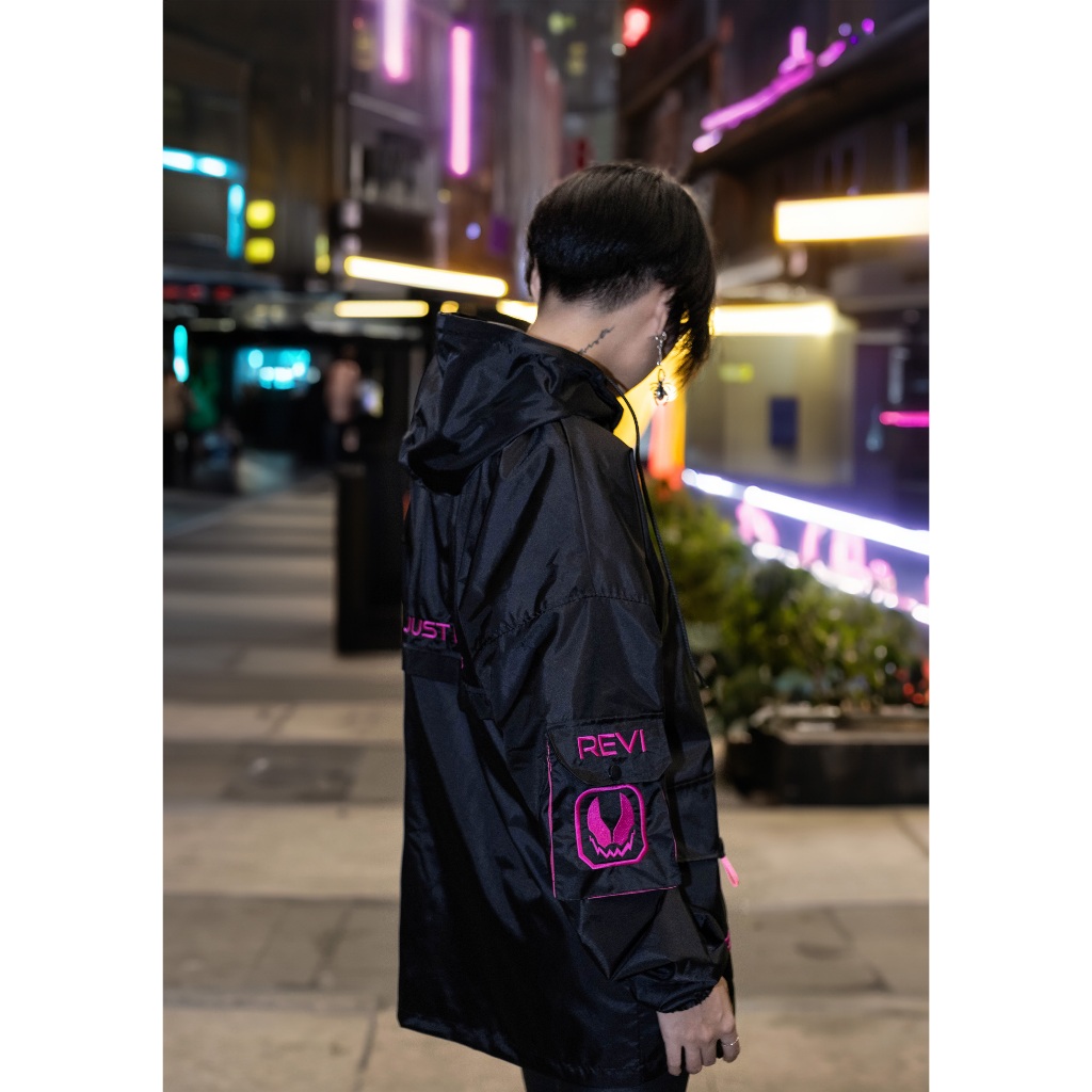 Áo Khoác Revi Vice Thêu Nam Nữ Unisex Form To Oversized Dù | BigBuy360 - bigbuy360.vn