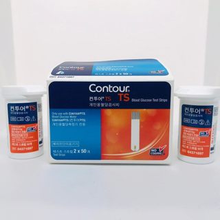 Que Thử Tiểu Đường Contour TS (Lọ 50 que)