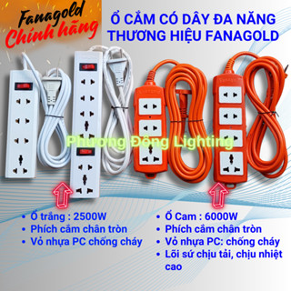 Ổ Cắm Điện Đa năng Có dây - Chính hãng Fanagold