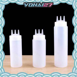 Chai Đựng Sốt, Chai Đựng Tương Ớt Chất Liệu Nhựa Cao Cấp Loại 3 Vòi VH2