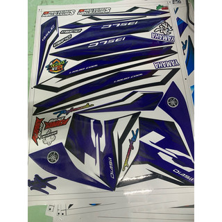 Tem exciter 135 - 50 LC V7 xanh đen