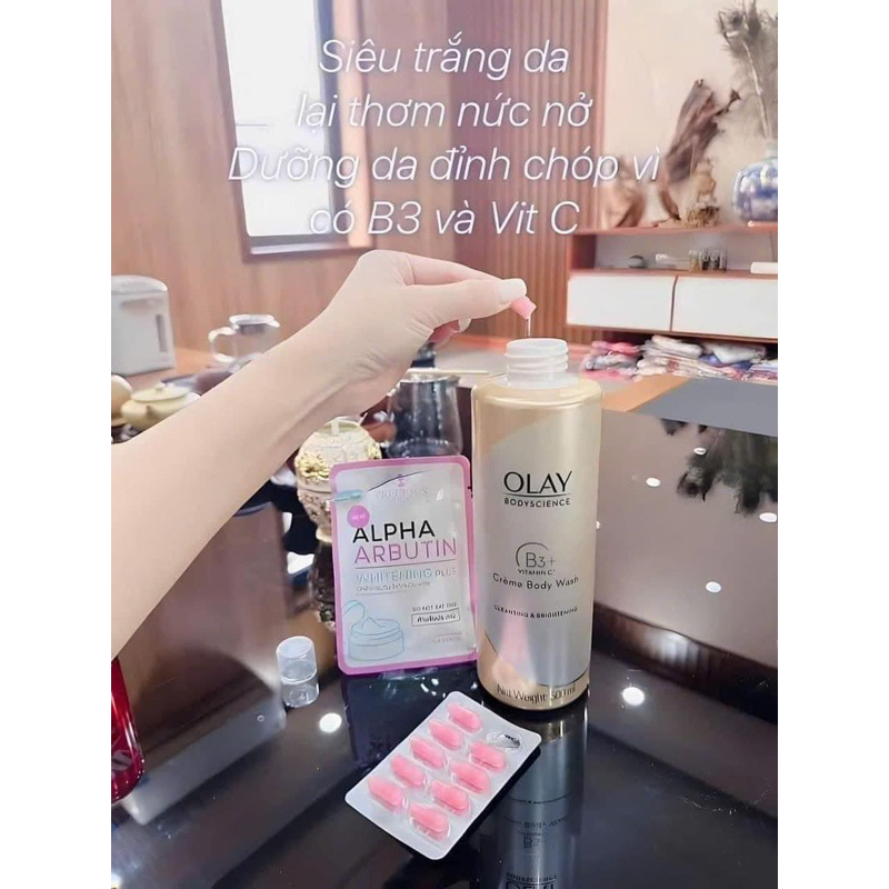 SỮA TẮM Olay b3+ Vitamin C