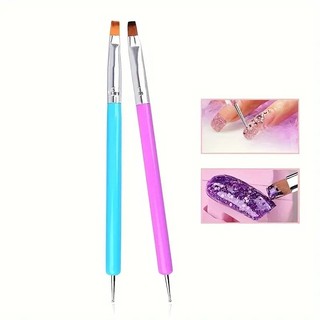 Cọ 2 đầu đắp gel móng và chấm bi trang trí-ĐỒ NAIL VIỆT