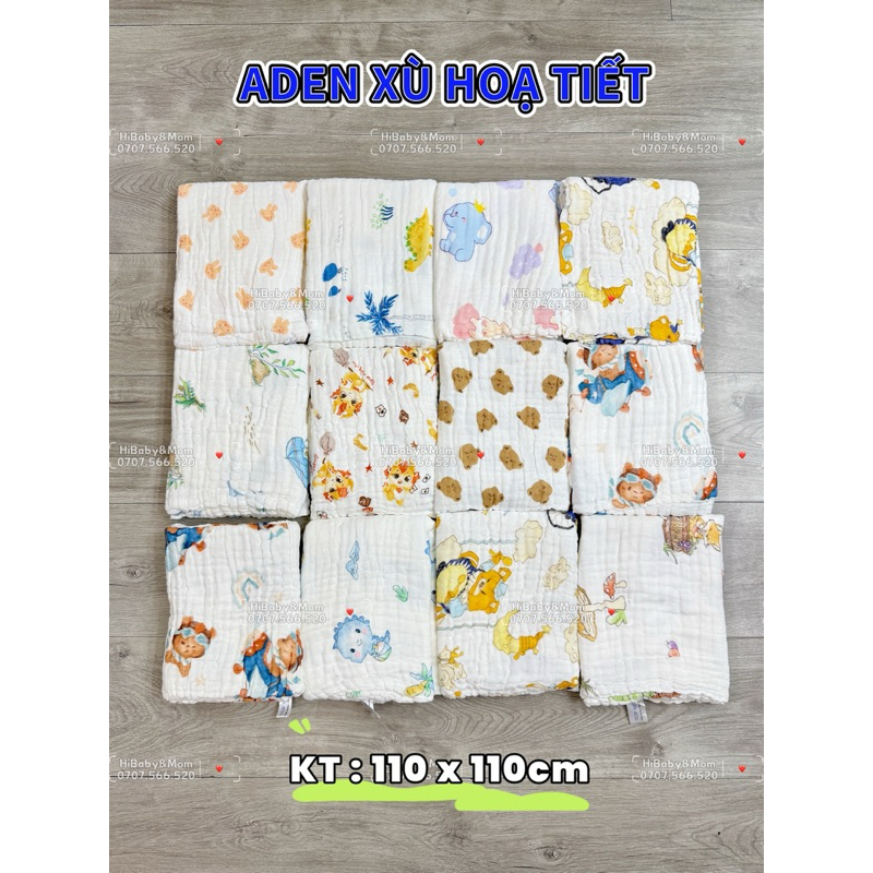 KHĂN XÙ ADEN HOẠ TIẾT