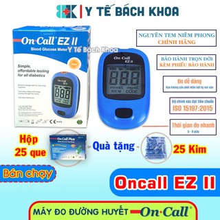 Máy đo đường huyết on call ez ii - bảo hành trọn đời
