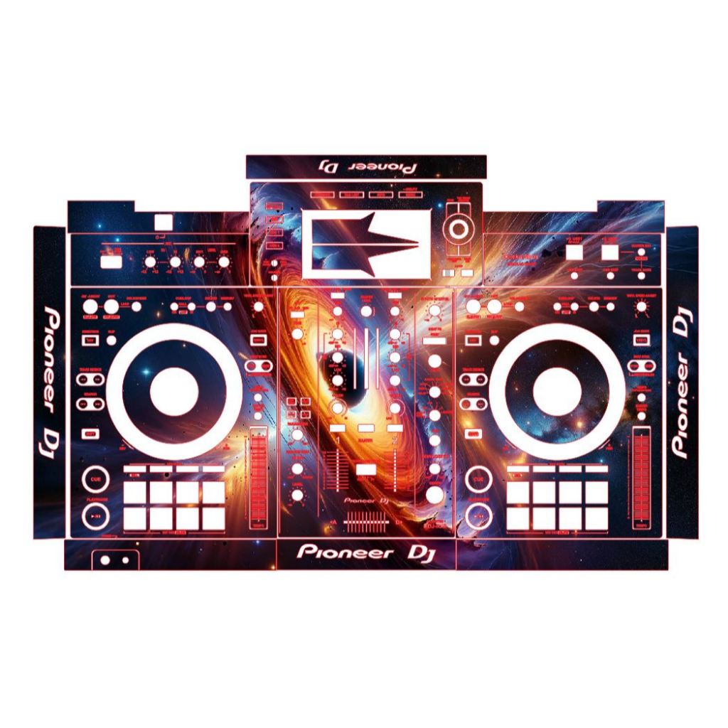 [ Hỏa Tốc ] Skin Dán Bàn DJ (VŨ TRỤ) ( XDJ RR / RX / RX2 / RX3 / XZ , DDJ - SB/ RB/ 200/ 400)