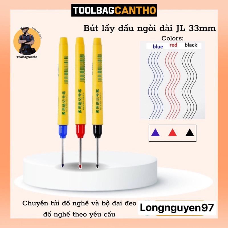 Bút lấy dấu ngòi dài JL 33mm