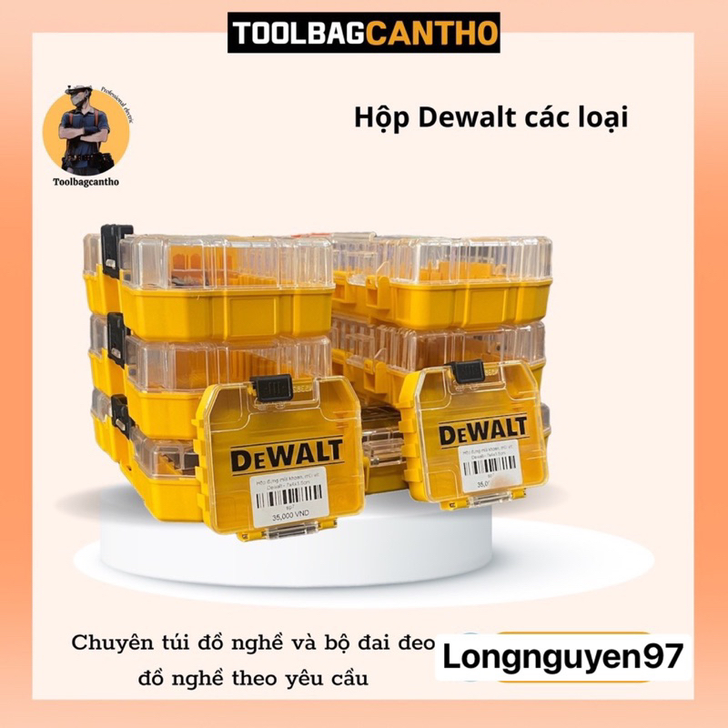 Hộp đựng mũi vít, mũi khoan Dewalt