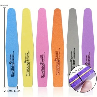 Phào dũa mịn Sunshine dạng thanh, 2 mặt chuyên dụng nail-ĐỒ NAIL VIỆT