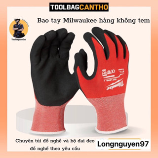 Bao tay bảo hộ Milwaukee hàng không tem