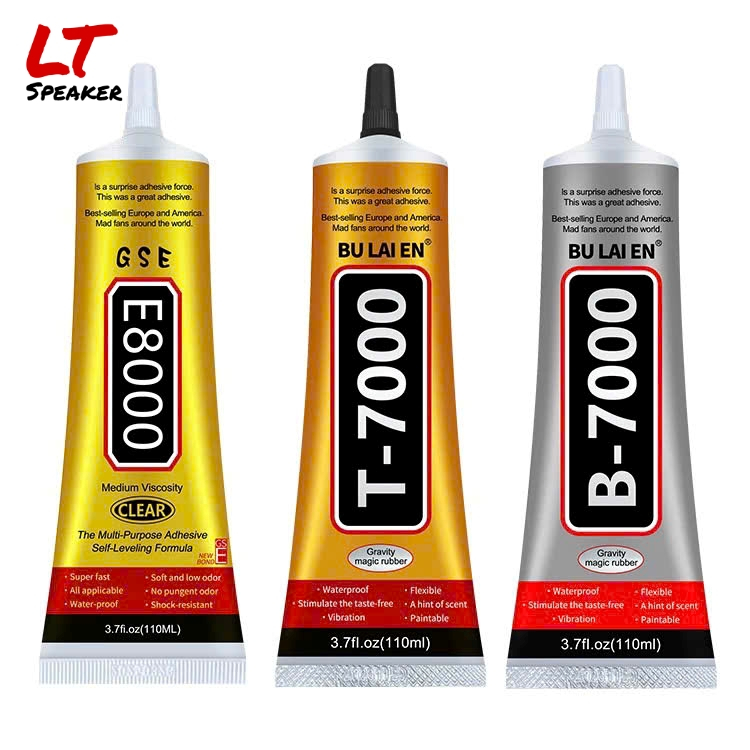 Keo T7000 đen B7000 trong suốt chuyên dụng dán cộng hưởng gân màng loa LT Speaker