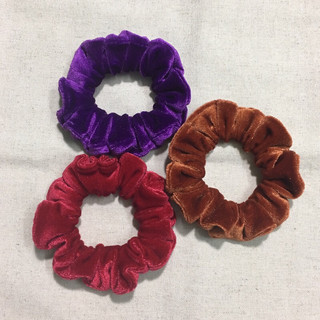 Dây Cột Tóc Vải Scrunchies Handmade Size Mini.