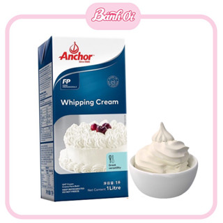 Kem Whipping cream Anchor, Whipping, kem sữa tươi whipping, Whipping Cream - hộp 1lit