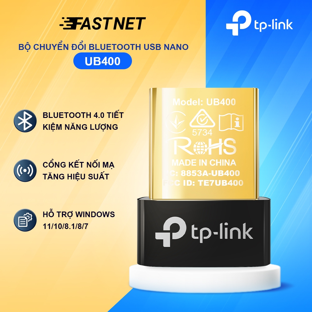 [Hỏa Tốc] Bộ Chuyển Đổi Bluetooth TP-Link UB400 USB Nano Bluetooth 4.0