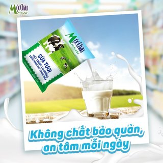 Sữa tươi tiệt trùng Mộc Châu túi 220ml