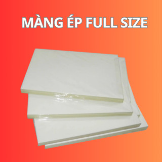 100 tờ giấy ép màng ép plastic A4 80 mic trong suối siêu bền