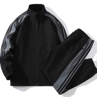 Bộ Quần Áo Adidas Gió Nam 3 Sọc Chất Gió Cao Cấp Áo 2 Lớp Phong Cách Trẻ - Bộ Quần Áo Adidas 2 Lớp Dày Dặn Chống Nước