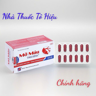 Mỡ máu Tâm Bình - Hỗ trợ giảm mỡ máu, mỡ gan