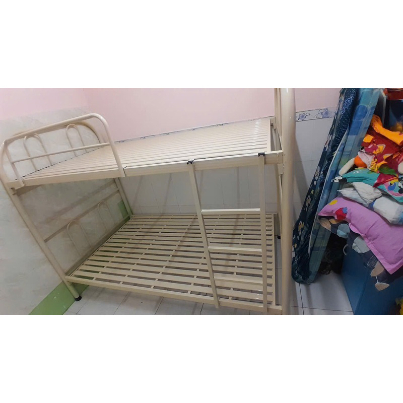 Giường tầng khung tròn - 1mx2m - freeship hcm