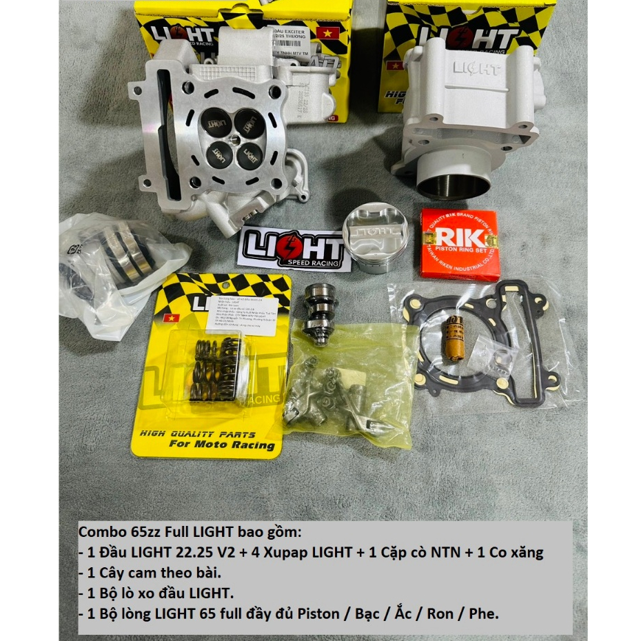 Combo 65zz dành cho xe Ex135/150. Mã 5