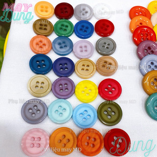 Nút 4 lỗ trơn combo bịch 120 nút