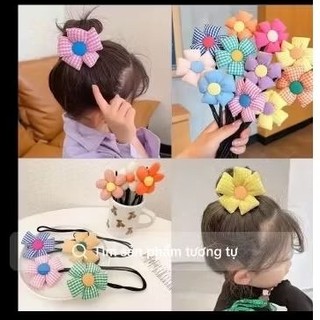 Thanh búi tóc, Buộc tóc cho bé gái siêu xinh