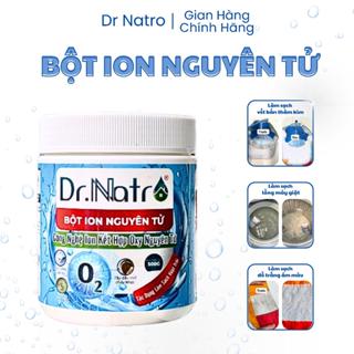 Bột ion Nguyên Tử DrNatro - Tẩy quần áo thâm kim mồ hôi, tẩy lồng máy giặt, khử mùi mốc. Hủ 500Gram
