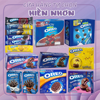 [Tổng hợp OREO] Các dòng bánh Oreo - Oreo Pie/ Oreo bánh quy/ Oreo quế