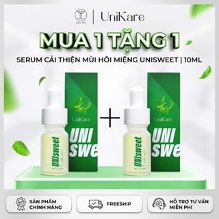 Serum Cải Thiện Mùi Hôi Miệng UNISweet, Hỗ Trợ Cải Thiện Hôi Miệng, Hơi Thở Thơm Mát, Có Che Tên Sản Phẩm - UniKare 10ML