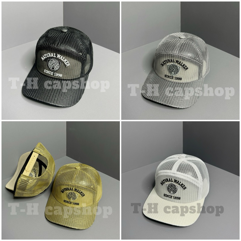 Nón kết mũ lưỡi trai full lưới thêu chữ thoáng mát thời trang cá tính nam nữ