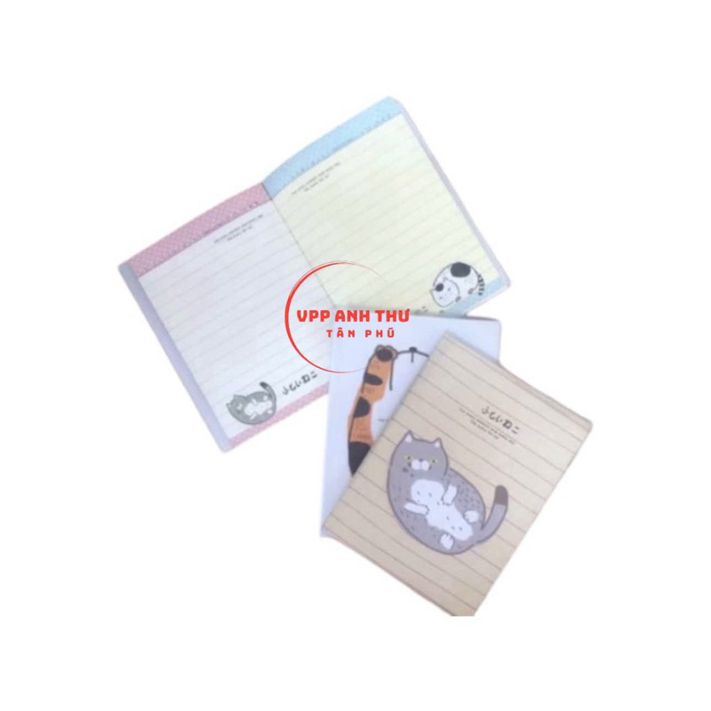 SỔ TAY GHI CHÉP NHỎ GIẤY HÌNH
