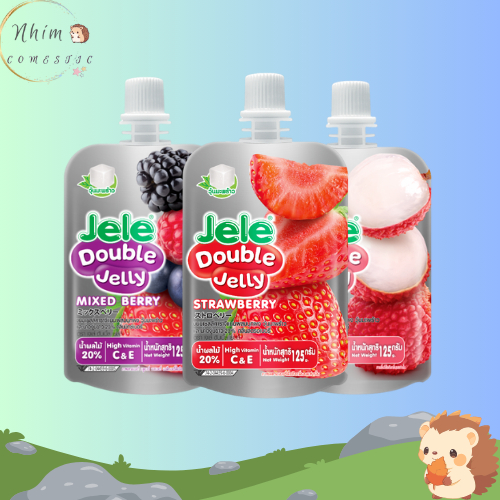 Nước Ép Trái Cây Thạch Jele Beautie Double Jelly 125g