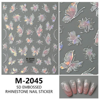 sticker nổi 5D dán trang trí móng M-2045
