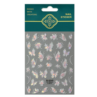 sticker nổi 5D dán trang trí móng M-2045